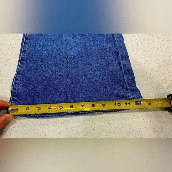 Lee Vintage Modern High Rise Flare Jeans 29x33 NWT Stretch Distressed Denim - Picture 12 of 12